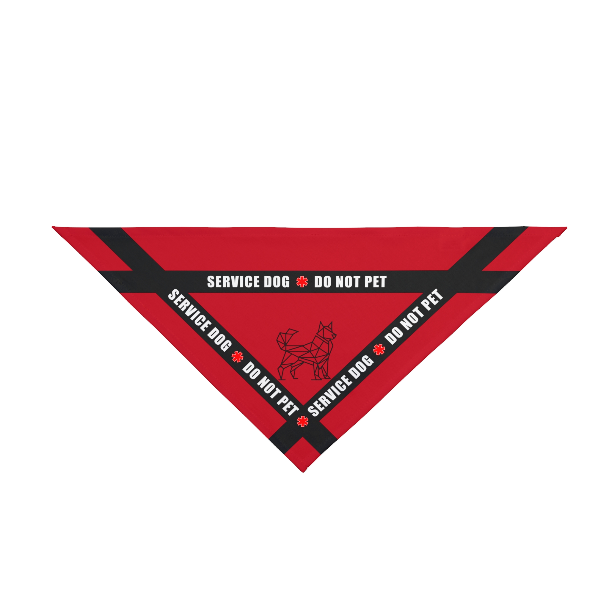 Service Dog Bandana - Triangle 1 Service Dog Bandana - Triangle