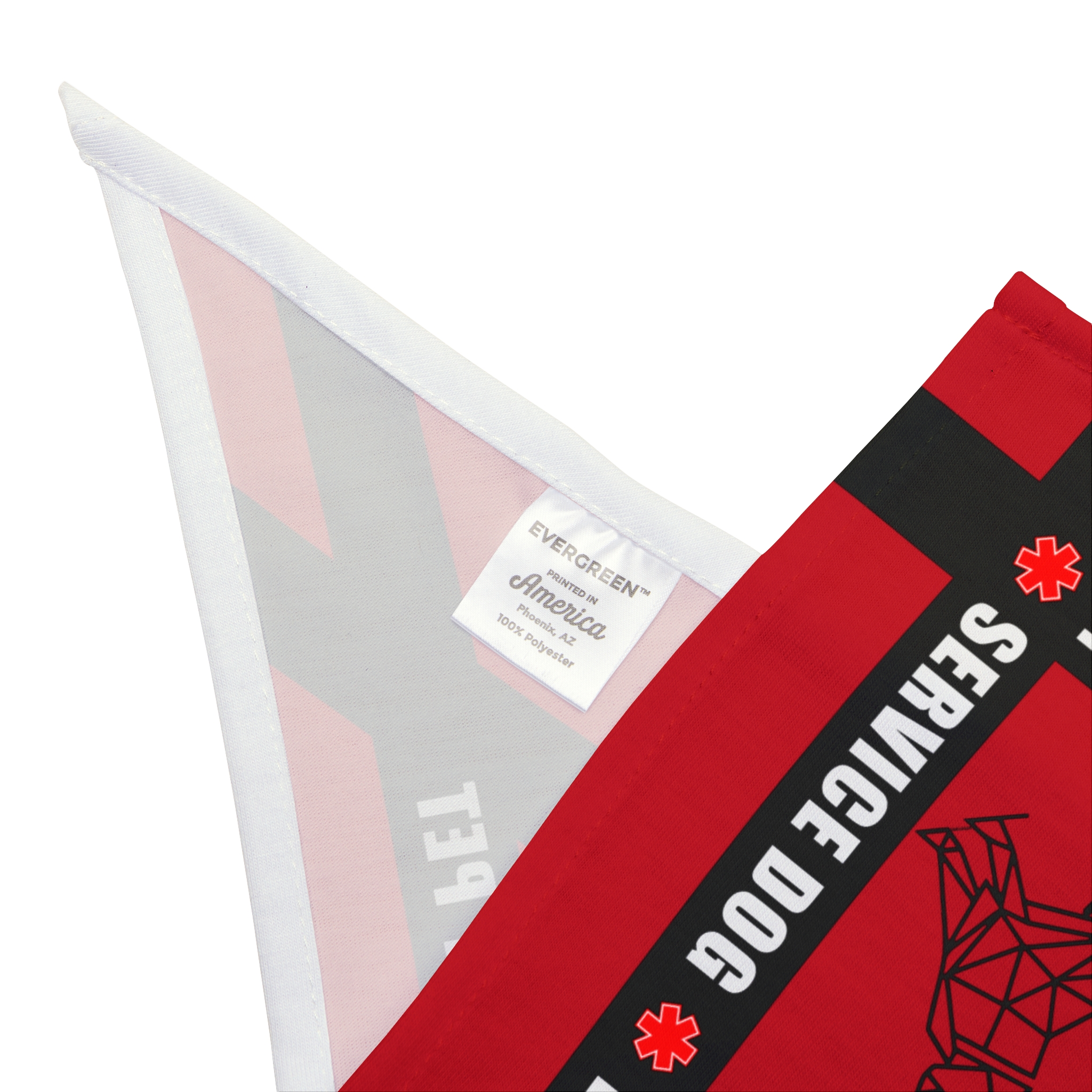 Service Dog Bandana - Triangle 3 Service Dog Bandana - Triangle - Image 3