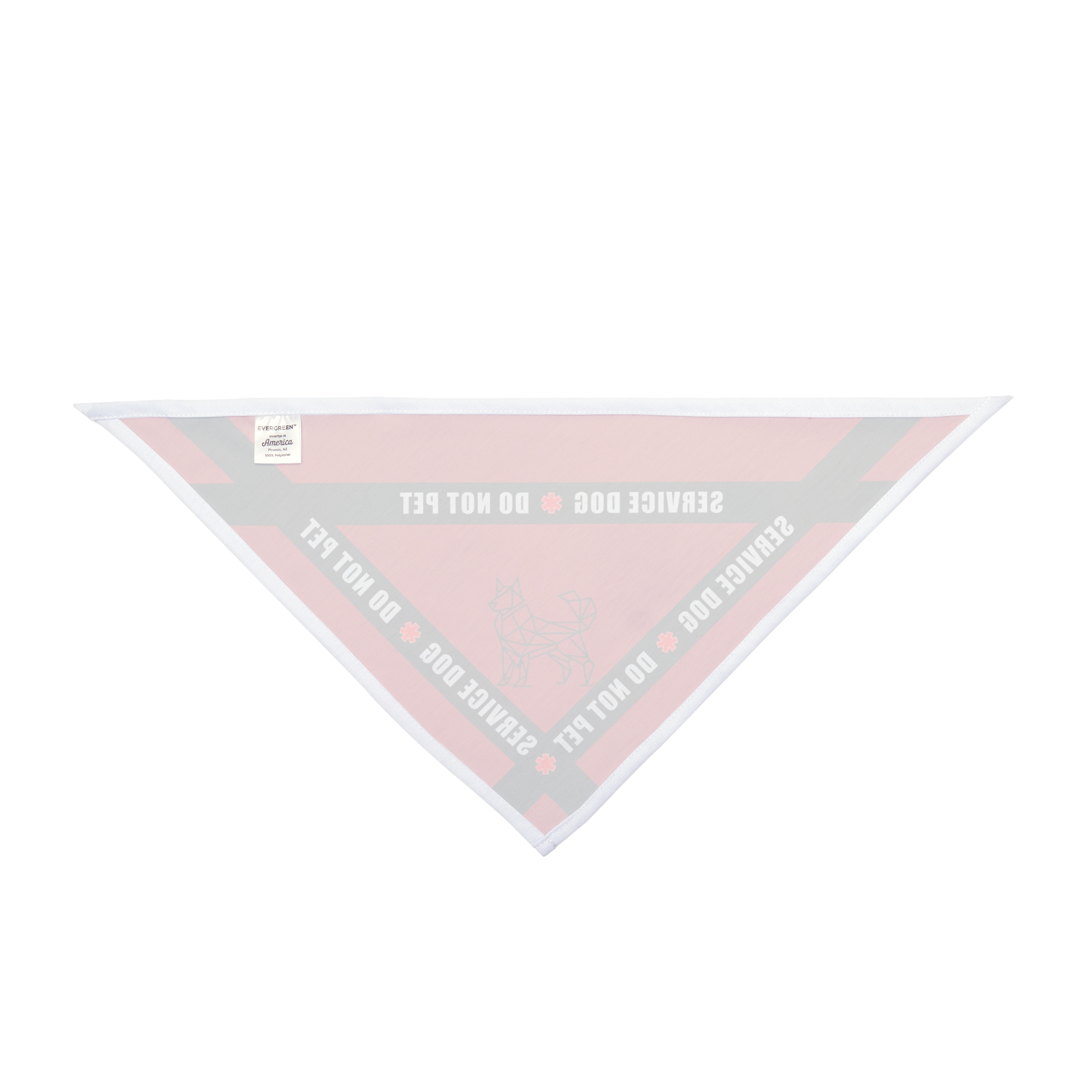 Service Dog Bandana - Triangle 2 Service Dog Bandana - Triangle - Image 2