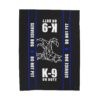 K-9 Service Dog Velveteen Plush Blanket (3-sizes) - Image 6