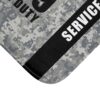 K-9 Military Service Dog Travel Mat - K-9 On Duty Portable Comfort Pet Bed Mat - UCP Awareness & Safety Warning - Image 2