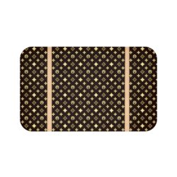 Louis Pet-ton Luxury Designer-Inspired Pet Bed Mat Petall Design