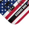 K-9 Military Service Dog Travel Mat - K-9 On Duty Portable Comfort Pet Bed Mat - USA Awareness & Safety Warning - Image 5