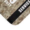 K-9 Military Service Dog Travel Mat - K-9 On Duty Portable Comfort Pet Bed Mat - SEAL Awareness & Safety Warning - Image 2