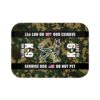K-9 Military Service Dog Travel Mat - K-9 On Duty Portable Comfort Pet Bed Mat - CAMO BDU Awareness & Safety Warning - Image 4