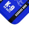 K-9 Service Dog Travel Mat - K-9 On Duty Rug - BLUE Awareness & Safety Warning - Image 5