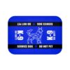 K-9 Service Dog Travel Mat - K-9 On Duty Rug - BLUE Awareness & Safety Warning - Image 4
