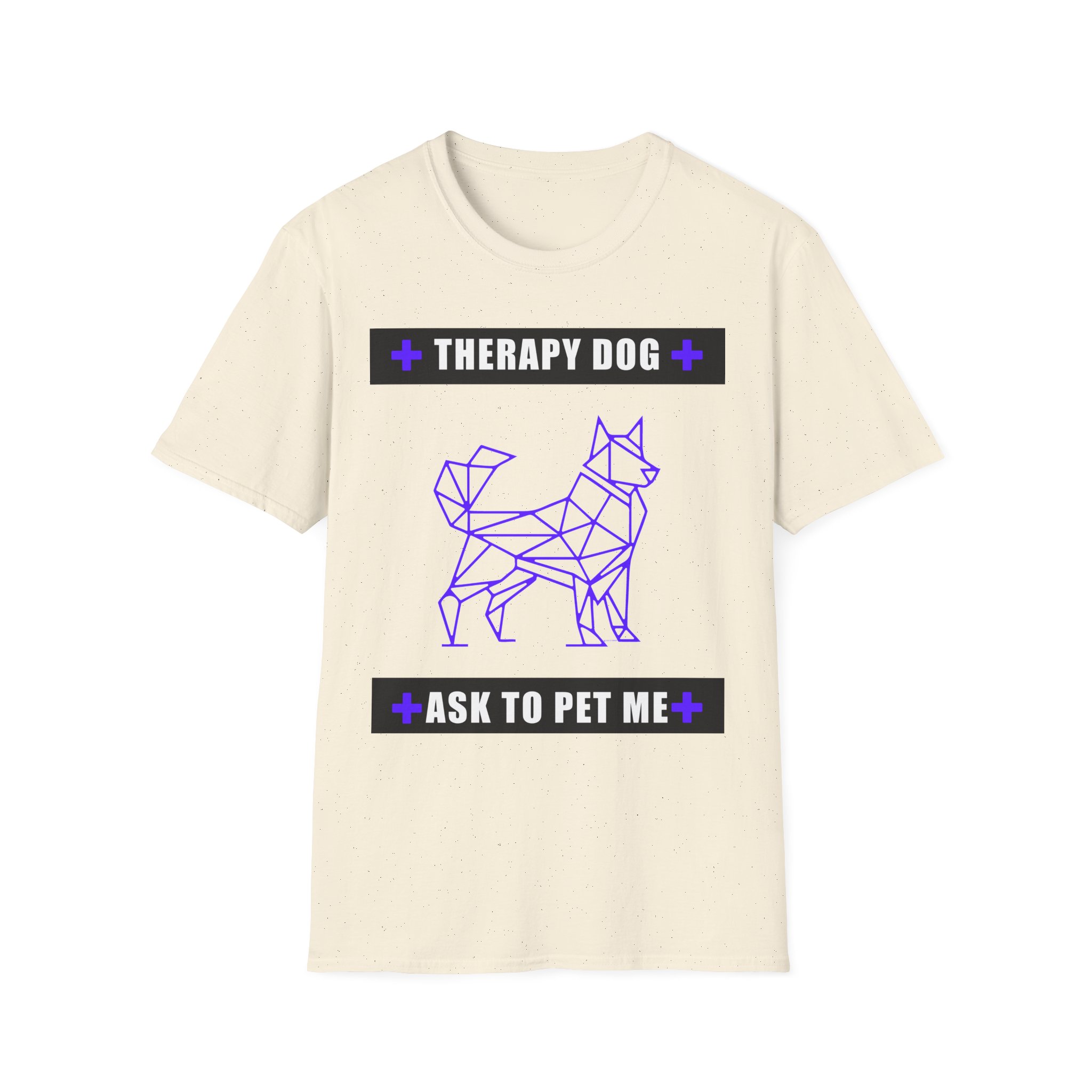 Therapy Service Dog "Ask to Pet Me" T-Shirt 21 Therapy Service Dog "Ask to Pet Me" T-Shirt - Image 21