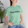 Dog Mama Heart Paw Script T-Shirt - Image 20