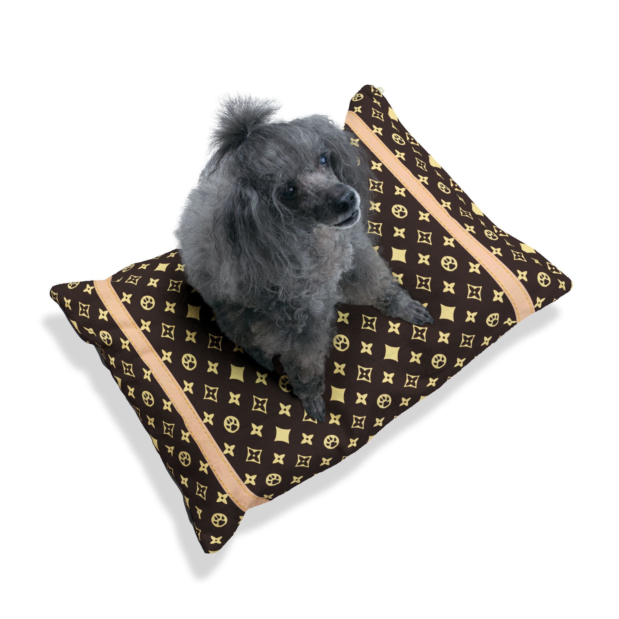 Louis Pet-ton Luxury Designer-Inspired Pet Bed Petall Design 6 Louis Pet-ton Luxury Designer-Inspired Pet Bed Petall Design - Image 6