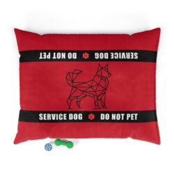 Service Dog Pet Bed - "Service Dog • Do Not Pet" Awareness