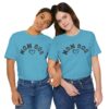 Dog Mom Upside-down Backwards Embroidery Heart T-Shirt - Image 36