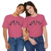 Dog Mom Upside-down Backwards Embroidery Heart T-Shirt - Image 48