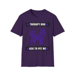Therapy Service Dog "Ask to Pet Me" T-Shirt