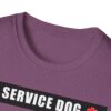 Service Dog Do Not Pet T-Shirt Red Medical Alert Safety & Awareness - Image 59