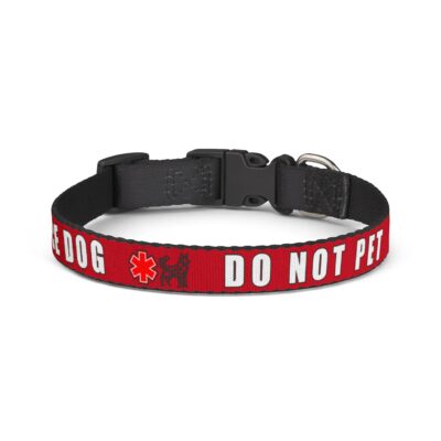 Shop All Products 31 Service Dog "Do Not Pet" Clip-on Dog Collar