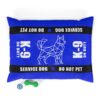 K-9 Working Service Dog Pet Bed with "Service Dog * Do Not Pet" Thin Blue Line Design - Blue - Image 7