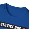 Service Dog Do Not Pet T-Shirt Red Medical Alert Safety & Awareness - Image 47
