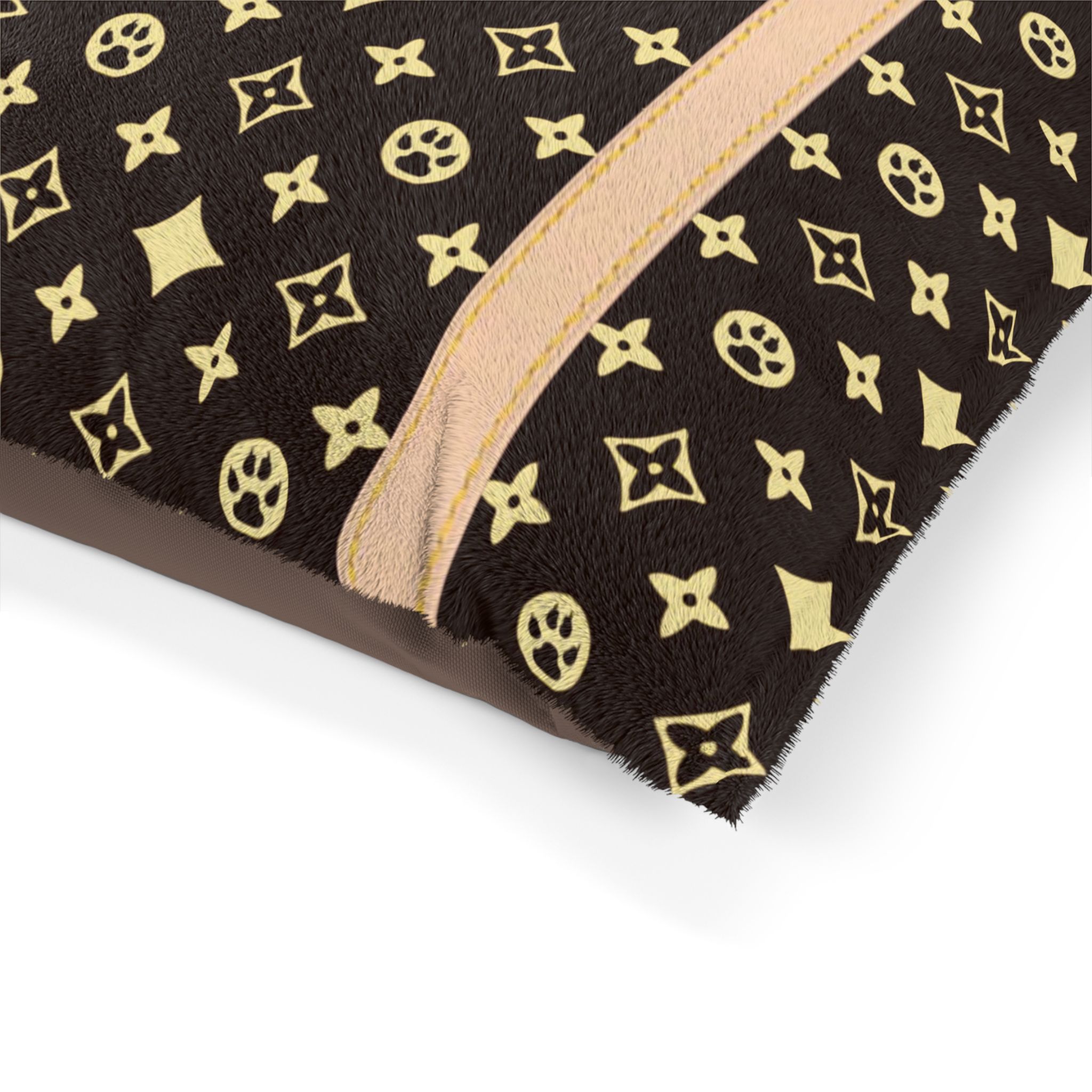 Louis Pet-ton Luxury Designer-Inspired Pet Bed Petall Design 2 Louis Pet-ton Luxury Designer-Inspired Pet Bed Petall Design - Image 2