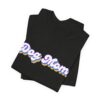 Dog Mom Retro Rainbow Script T-Shirt - Image 18