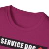 Service Dog Do Not Pet T-Shirt Red Medical Alert Safety & Awareness - Image 35