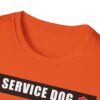 Service Dog Do Not Pet T-Shirt Red (Front & Back) Medical Alert Safety & Awareness - Image 19