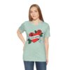 Dog Mom Retro Rose Paw Heart Tattoo Graphic T-Shirt - Image 30