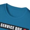 Service Dog Do Not Pet T-Shirt Red Medical Alert Safety & Awareness - Image 43