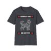Service Dog Do Not Pet T-Shirt Red (Front & Back) Medical Alert Safety & Awareness - Image 41