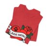 Dog Mom Retro Rose Paw Heart Tattoo Graphic T-Shirt - Image 63