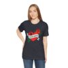 Dog Mom Retro Rose Paw Heart Tattoo Graphic T-Shirt - Image 45