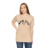 Dog Mom Upside-down Backwards Embroidery Heart T-Shirt - Image 15