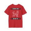 Service Dog Do Not Pet T-Shirt Red (Front & Back) Medical Alert Safety & Awareness - Image 54