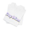 Dog Mom Retro Rainbow Script T-Shirt - Image 8