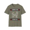 Service Dog Do Not Pet T-Shirt Red (Front & Back) Medical Alert Safety & Awareness - Image 25