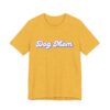Dog Mom Retro Rainbow Script T-Shirt - Image 26