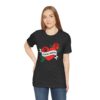 Dog Mom Retro Rose Paw Heart Tattoo Graphic T-Shirt - Image 40