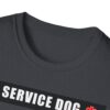Service Dog Do Not Pet T-Shirt Red (Front & Back) Medical Alert Safety & Awareness - Image 43