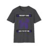 Therapy Service Dog "Ask to Pet Me" T-Shirt - Image 33