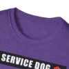 Service Dog Do Not Pet T-Shirt Red Medical Alert Safety & Awareness - Image 55