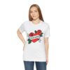 Dog Mom Retro Rose Paw Heart Tattoo Graphic T-Shirt - Image 10