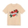 Dog Mom Retro Rose Paw Heart Tattoo Graphic T-Shirt - Image 11