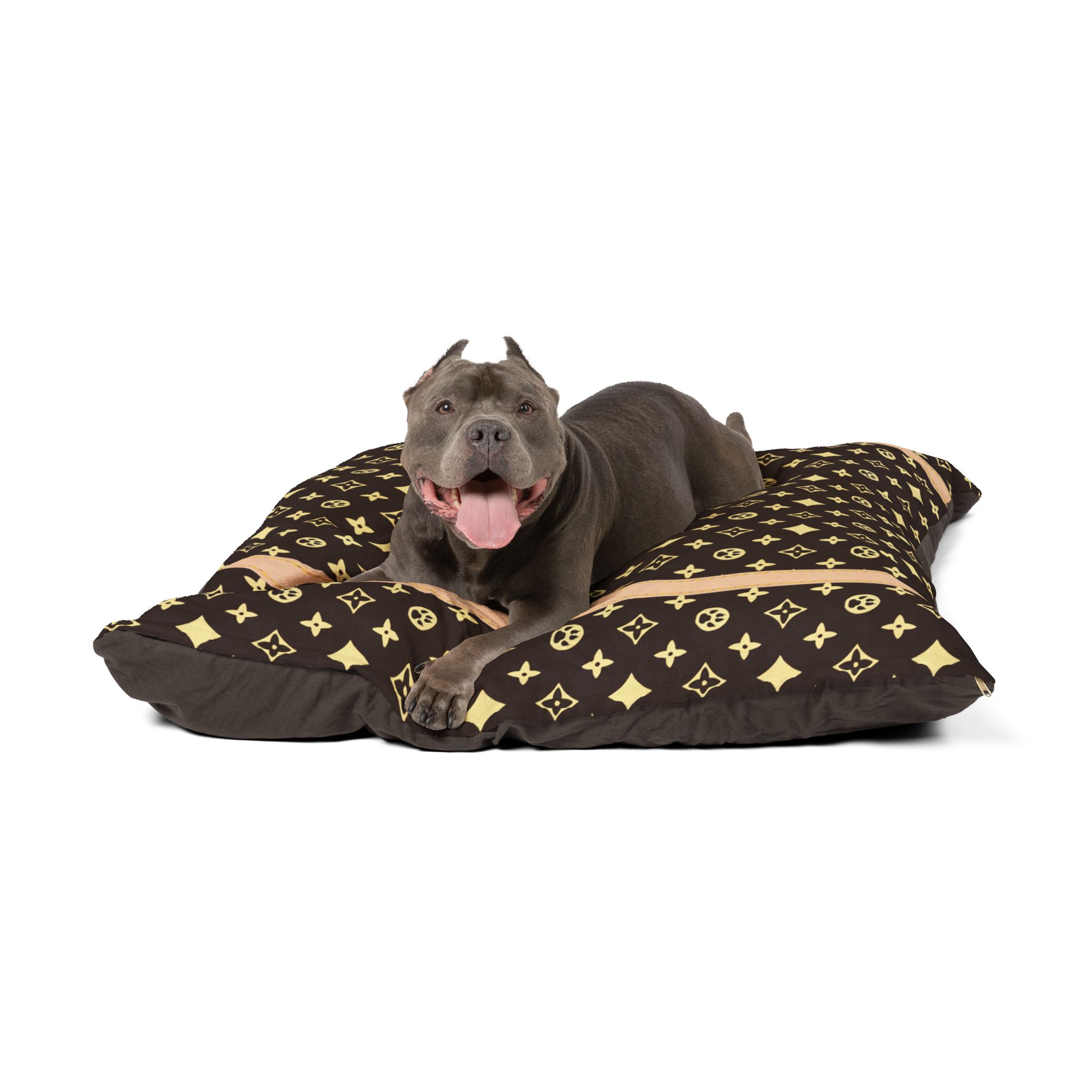 Louis Pet-ton Luxury Designer-Inspired Pet Bed Petall Design 3 Louis Pet-ton Luxury Designer-Inspired Pet Bed Petall Design - Image 3