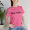 Dog Mama Heart Paw Script T-Shirt - Image 32