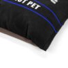 K-9 Working Service Dog Pet Bed with "Service Dog * Do Not Pet" Thin Blue Line Design - Image 2