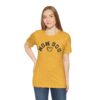Dog Mom Upside-down Backwards Embroidery Heart T-Shirt - Image 19