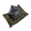 Camouflage Pet Bed - WOODLAND Camo Pattern - Image 6