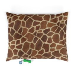Giraffe Skin Spot Pattern Pet Bed