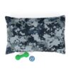 Camouflage Pet Bed - AQUA Camo Pattern - Image 4