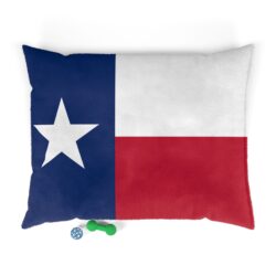 Texas State Flag Pet Bed
